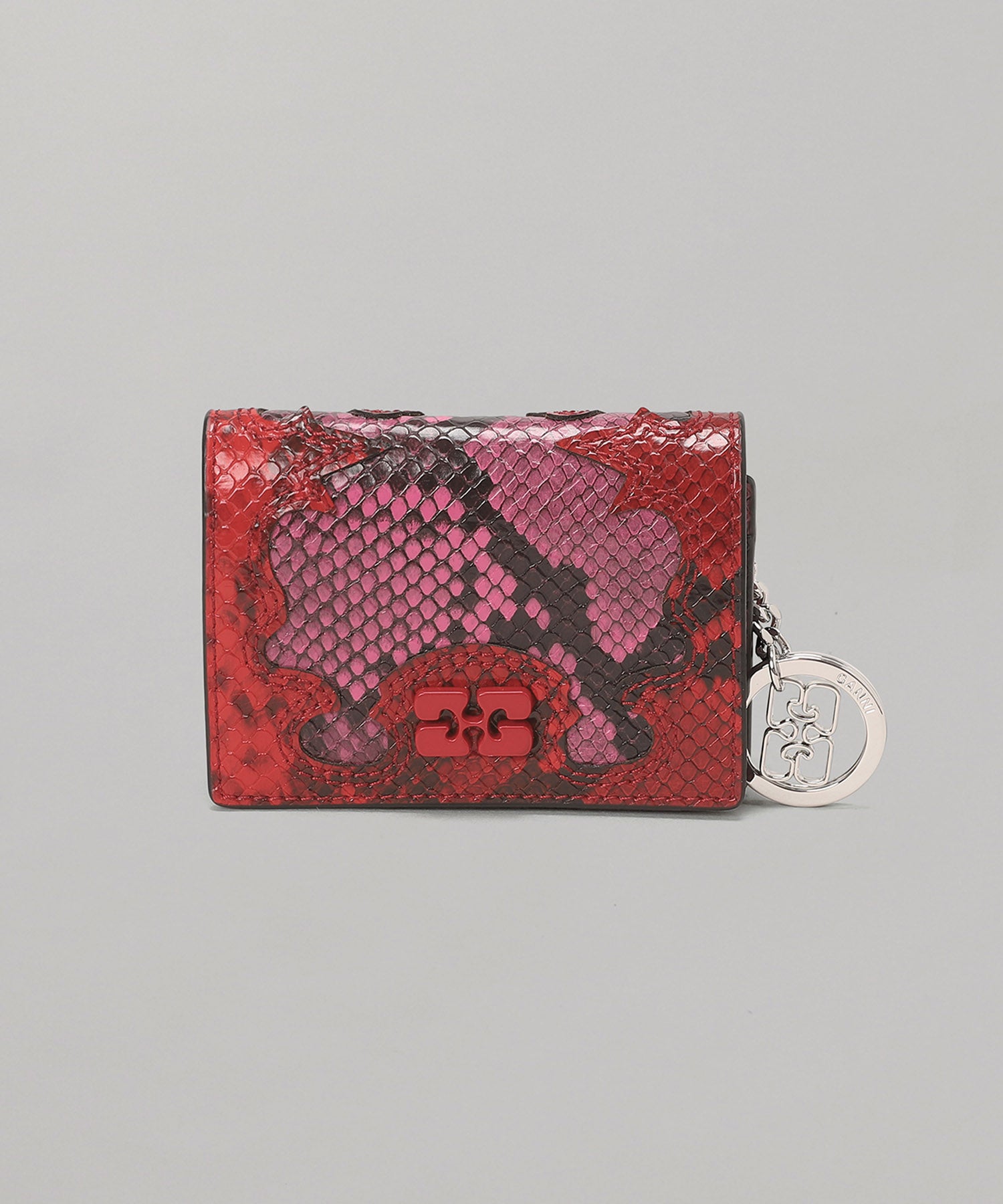 Bou Card Holder With Flap Snake｜ガニー(GANNI)｜Forget-me-nots