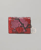 Bou Card Holder With Flap Snake-GANNI-Forget-me-nots Online Store
