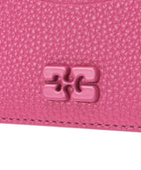 Bou Card Holder Grained-GANNI-Forget-me-nots Online Store