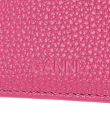 Bou Card Holder With Flap Grained-GANNI-Forget-me-nots Online Store