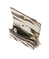 Bou Card Holder With Flap Zebra Print-GANNI-Forget-me-nots Online Store