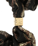 Metallic Cloque Scrunchie-GANNI-Forget-me-nots Online Store