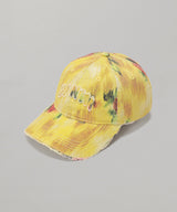 Washed Cotton Print Canvas Cap-GANNI-Forget-me-nots Online Store