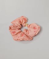 Scrunchie Printed Fluid Taffet
