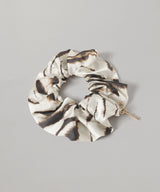 Scrunchie Printed Stretch Satin