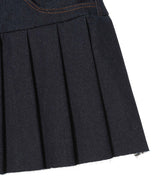 Rosette Denim Skirt-CONSTANCA ENTRUDO-Forget-me-nots Online Store