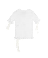 Un Woven T-Shirt-CONSTANCA ENTRUDO-Forget-me-nots Online Store