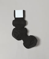 Garter Rib Socks-CFCL-Forget-me-nots Online Store