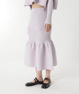 Fluted Mermaid Skirt