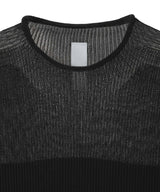 Pottery Lucent Decolletage Short Sleeve Top-CFCL-Forget-me-nots Online Store