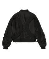 Circle Ribbed Nylon Ma-1-Cycle by myob-Forget-me-nots Online Store