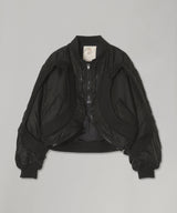 Circle Ribbed Nylon Ma-1-Cycle by myob-Forget-me-nots Online Store