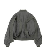 Circle Rib Washed Ma-1-Cycle by myob-Forget-me-nots Online Store