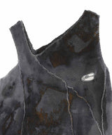 Misaki Ushiozu × Cycle Iron Rust-Dyeing Thermal Dress-Cycle by myob-Forget-me-nots Online Store