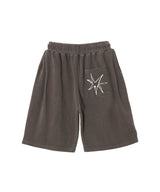 Mayte × Cycle Echo Star Washed Half Pants-Cycle by myob-Forget-me-nots Online Store