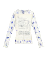 Mayte × Cycle Second Skin Tops-Cycle by myob-Forget-me-nots Online Store