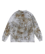 Misaki Ushiozu × Cycle Iron Rust-Dyeing Long Sleeve Tee-Cycle by myob-Forget-me-nots Online Store