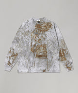 Misaki Ushiozu × Cycle Iron Rust-Dyeing Long Sleeve Tee-Cycle by myob-Forget-me-nots Online Store