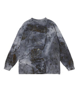 Misaki Ushiozu × Cycle Iron Rust-Dyeing Long Sleeve Tee-Cycle by myob-Forget-me-nots Online Store