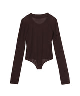 Circle Neck Bodysuit-entire studios-Forget-me-nots Online Store
