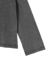 Long Sleeve T-Shirt Black-AVAVAV-Forget-me-nots Online Store