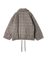Jacket Checked Brown-AVAVAV-Forget-me-nots Online Store