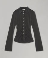 Pleated Shirt-AVAVAV-Forget-me-nots Online Store