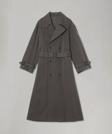 Maxi Trench Coat-Forget-me-nots-Forget-me-nots Online Store