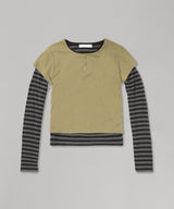 Layered Tee-Forget-me-nots-Forget-me-nots Online Store