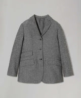 Wool Blazer Jacket-Forget-me-nots-Forget-me-nots Online Store