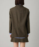 Wool Blazer Jacket-Forget-me-nots-Forget-me-nots Online Store
