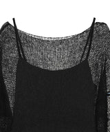 Knit Maxi Onepiece-Forget-me-nots-Forget-me-nots Online Store