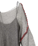 Knit Maxi Onepiece-Forget-me-nots-Forget-me-nots Online Store