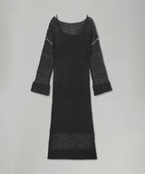 Knit Maxi Onepiece-Forget-me-nots-Forget-me-nots Online Store