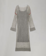 Knit Maxi Onepiece-Forget-me-nots-Forget-me-nots Online Store