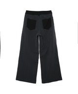 Knee Fold Slacks-Forget-me-nots-Forget-me-nots Online Store