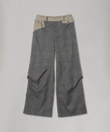 Knee Fold Slacks-Forget-me-nots-Forget-me-nots Online Store