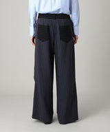 Knee Fold Slacks-Forget-me-nots-Forget-me-nots Online Store