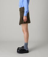 Wool Mini Skirt-Forget-me-nots-Forget-me-nots Online Store