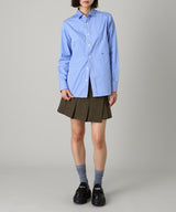 Wool Mini Skirt-Forget-me-nots-Forget-me-nots Online Store