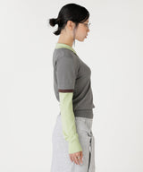 Layered Knit Tops-Forget-me-nots-Forget-me-nots Online Store