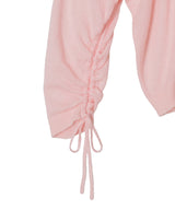Drawstring Knit Top-Forget-me-nots-Forget-me-nots Online Store