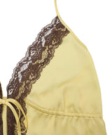 【Coming Soon】Satin Lace Camisole-Forget-me-nots-Forget-me-nots Online Store