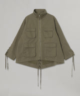 【Coming Soon】Lace Up Militery Jacket-Forget-me-nots-Forget-me-nots Online Store