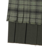 【Coming Soon】Layered Pleats Wrap Skirt-Forget-me-nots-Forget-me-nots Online Store