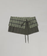 【Coming Soon】Layered Pleats Wrap Skirt-Forget-me-nots-Forget-me-nots Online Store