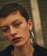 Ac Maxi Circle Earrings-courrèges-Forget-me-nots Online Store