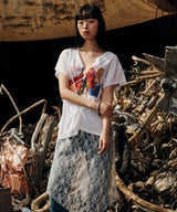 Cut Off Tee-Forget-me-nots-Forget-me-nots Online Store