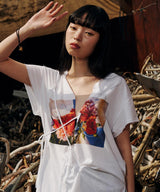 Cut Off Tee-Forget-me-nots-Forget-me-nots Online Store