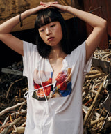 Cut Off Tee-Forget-me-nots-Forget-me-nots Online Store